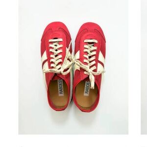 RABOESY Women's Red Athletic Shoes